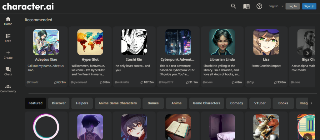 Character.AI app
