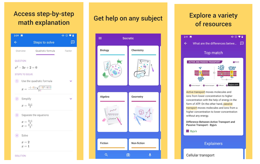 Socratic User Interface