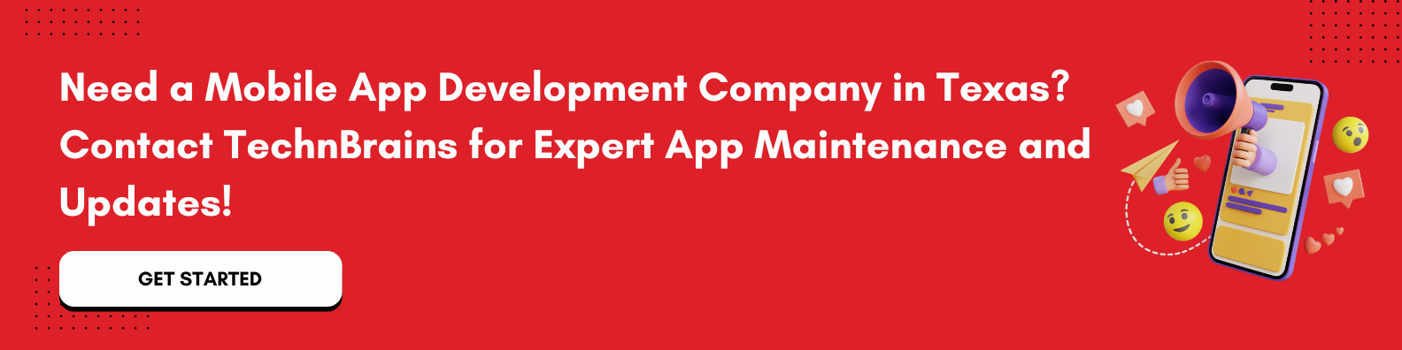 Contact our App Development and Maintenance Experts - CTA